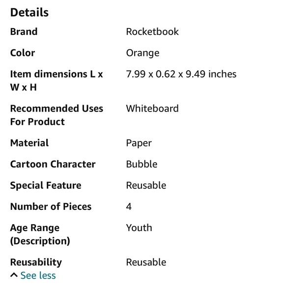 📸 BNIB Rocketbook digital restickable whiteboard beacons! Organize data! - Picture 8 of 13